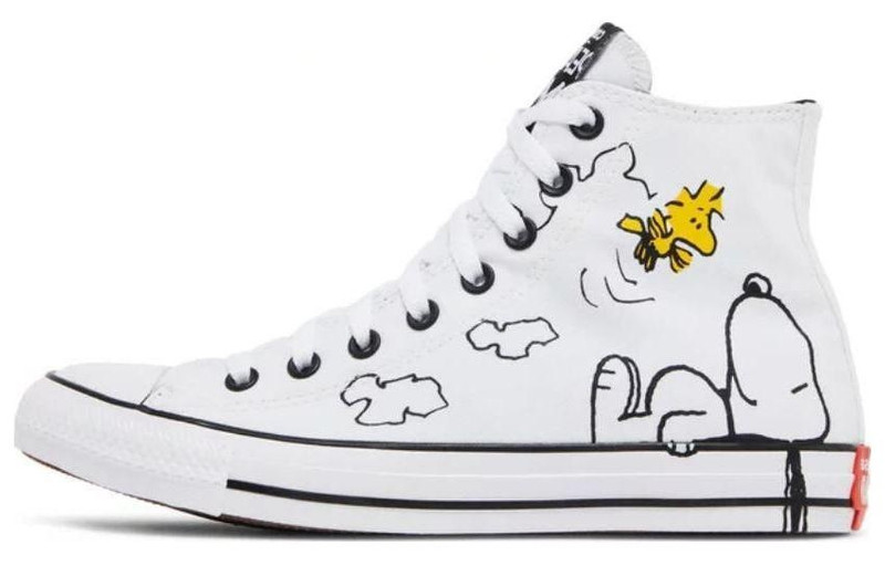 Converse Converse Peanuts x Chuck Taylor All Star High 'Snoopy and Woodstock' A01872C outlook