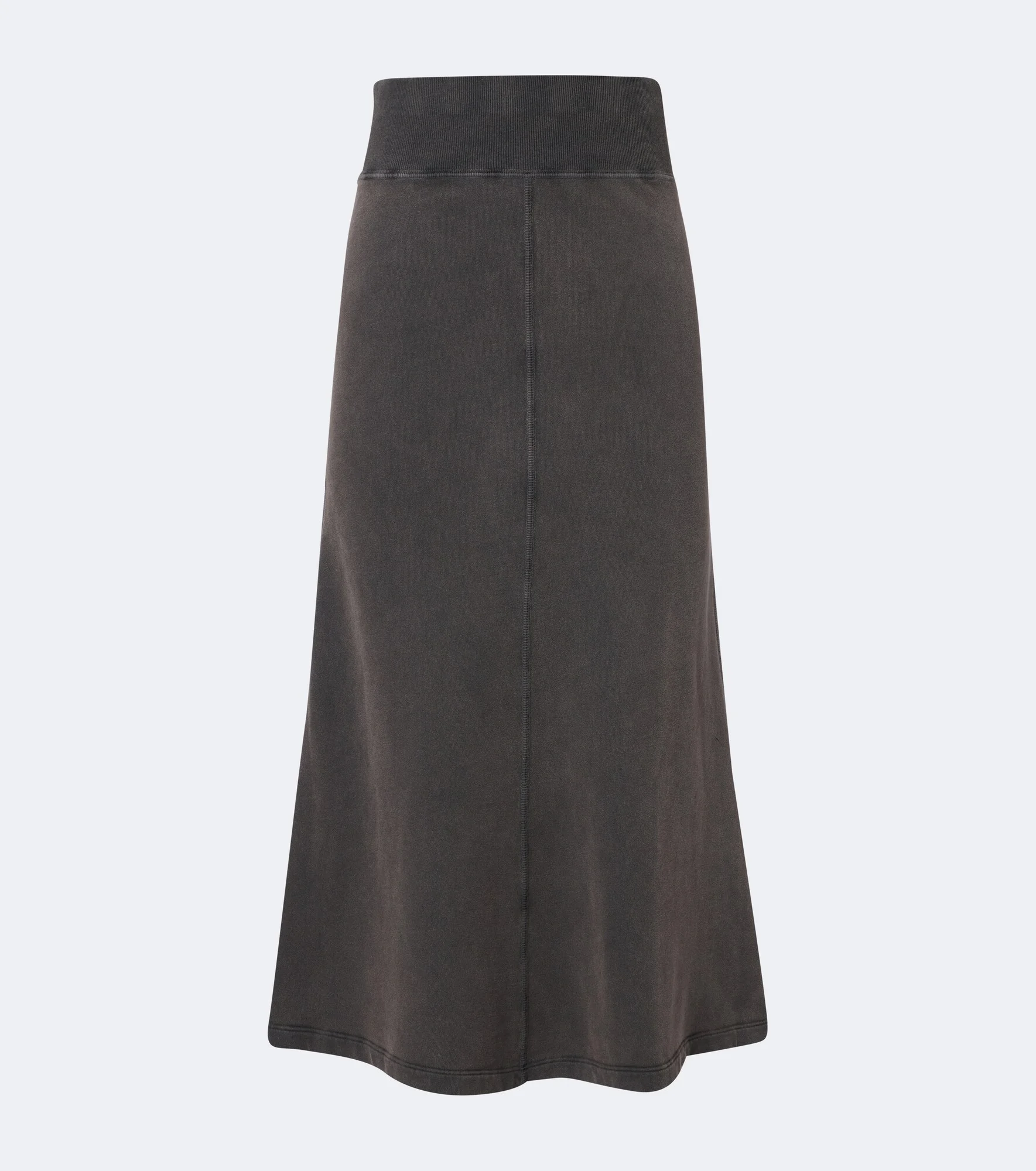 Solkia cotton jersey midi skirt - 1
