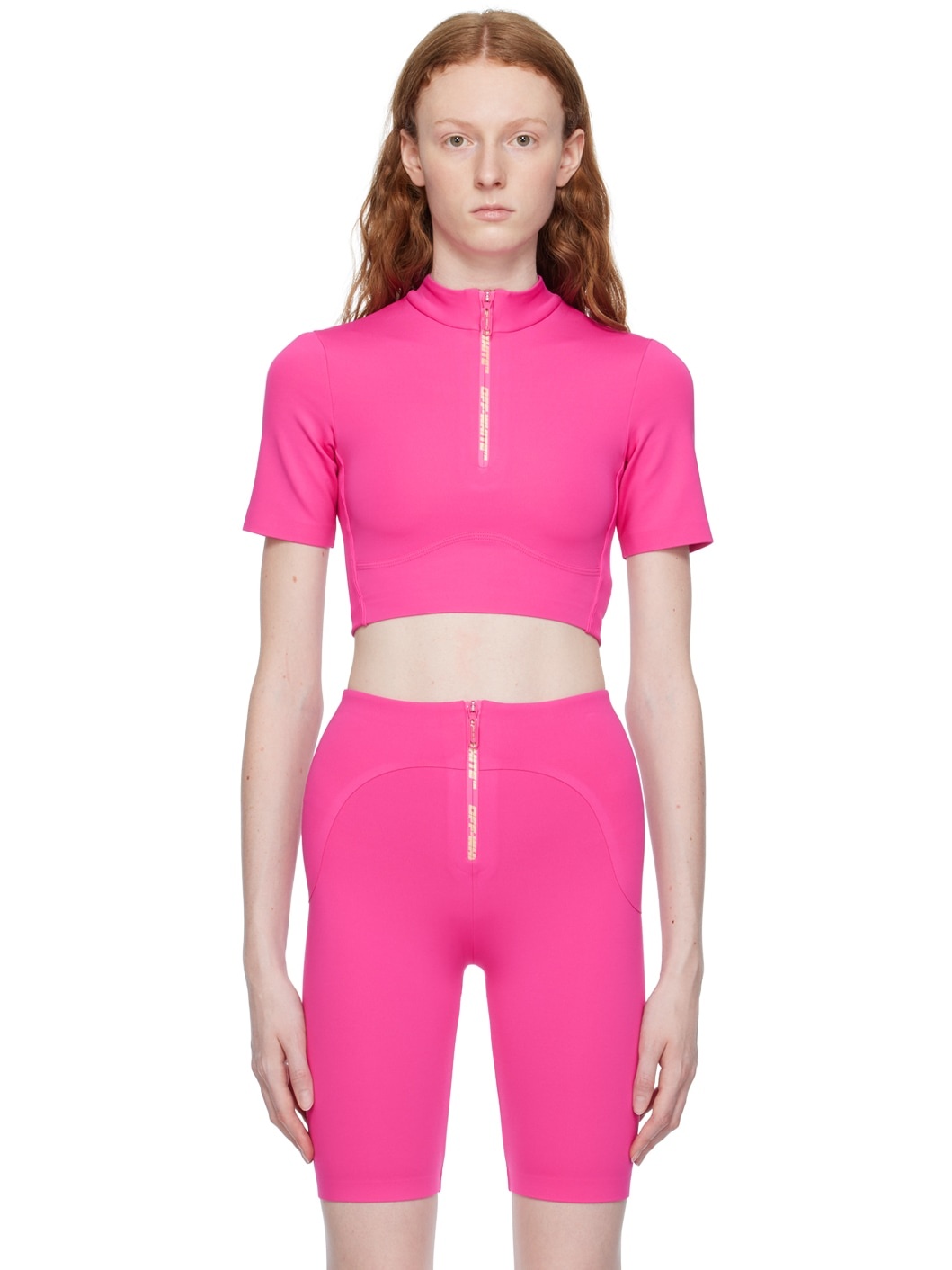 Pink Zip Top - 1