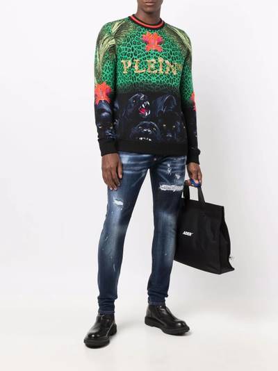 PHILIPP PLEIN mid-rise skinny jeans outlook