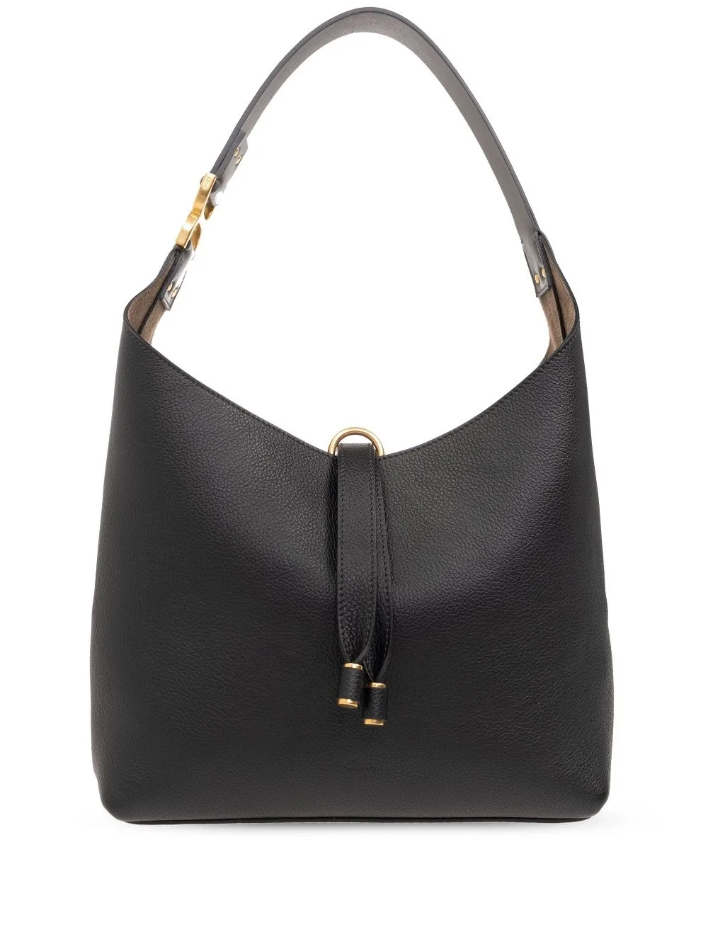 calfskin leather tote bag - 1
