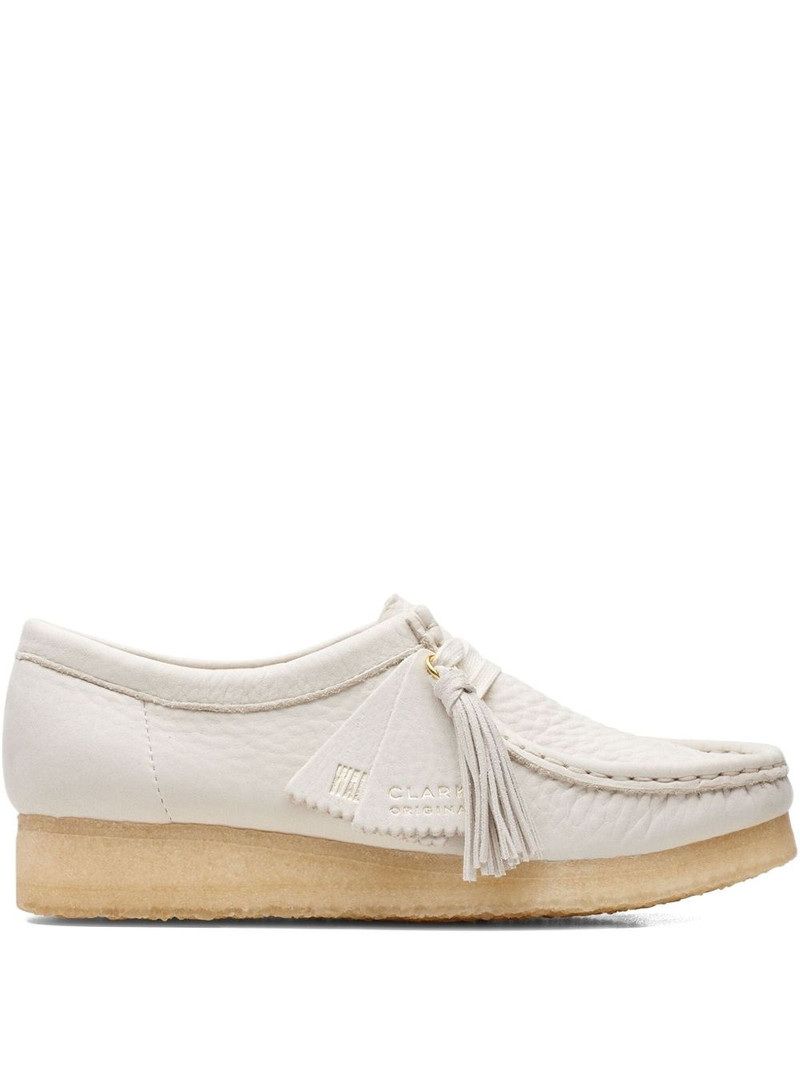 Wallabee "White Nubuck" loafers 1