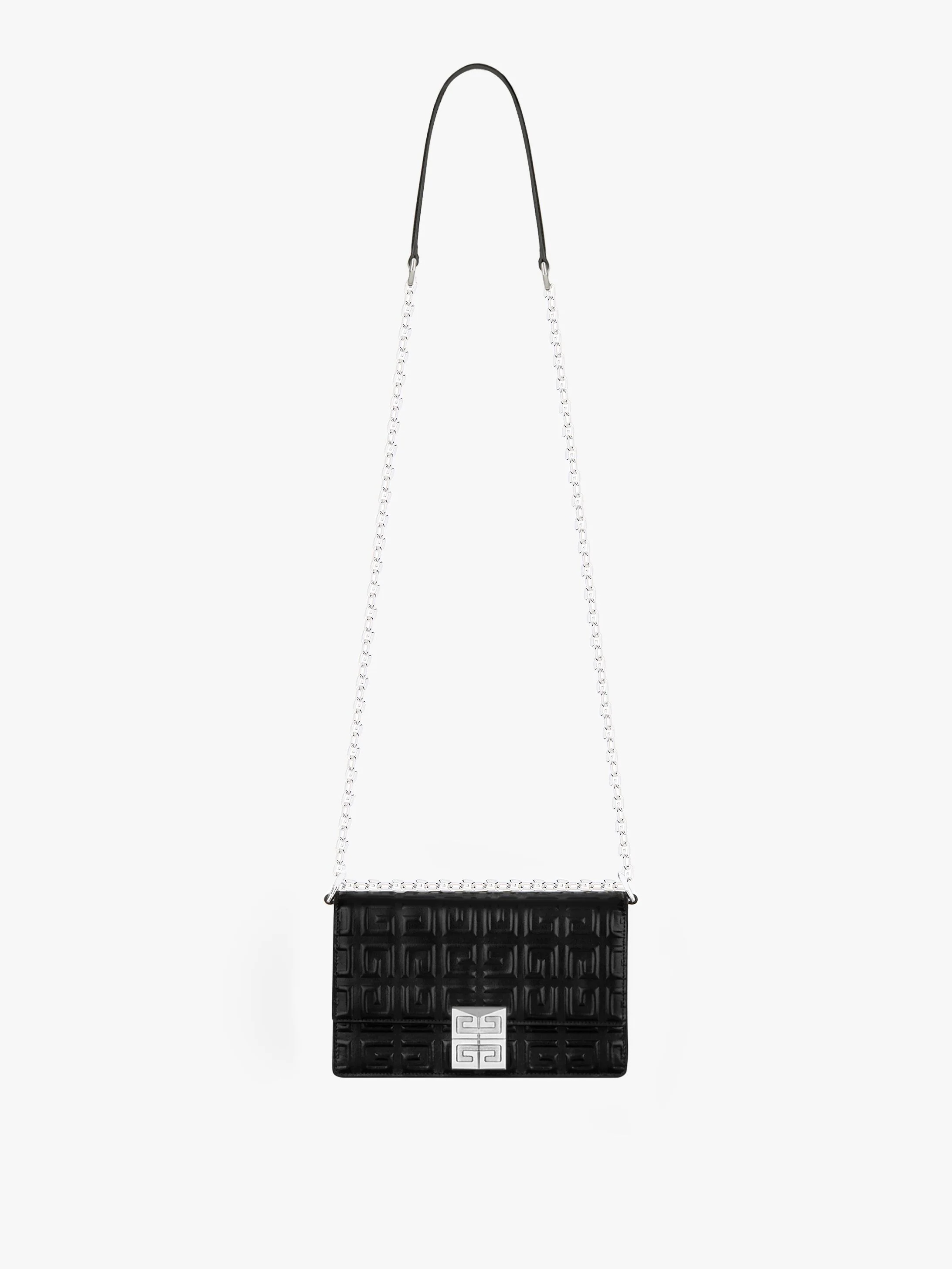 SMALL 4G BAG IN LEATHER WITH CHAIN - 1
