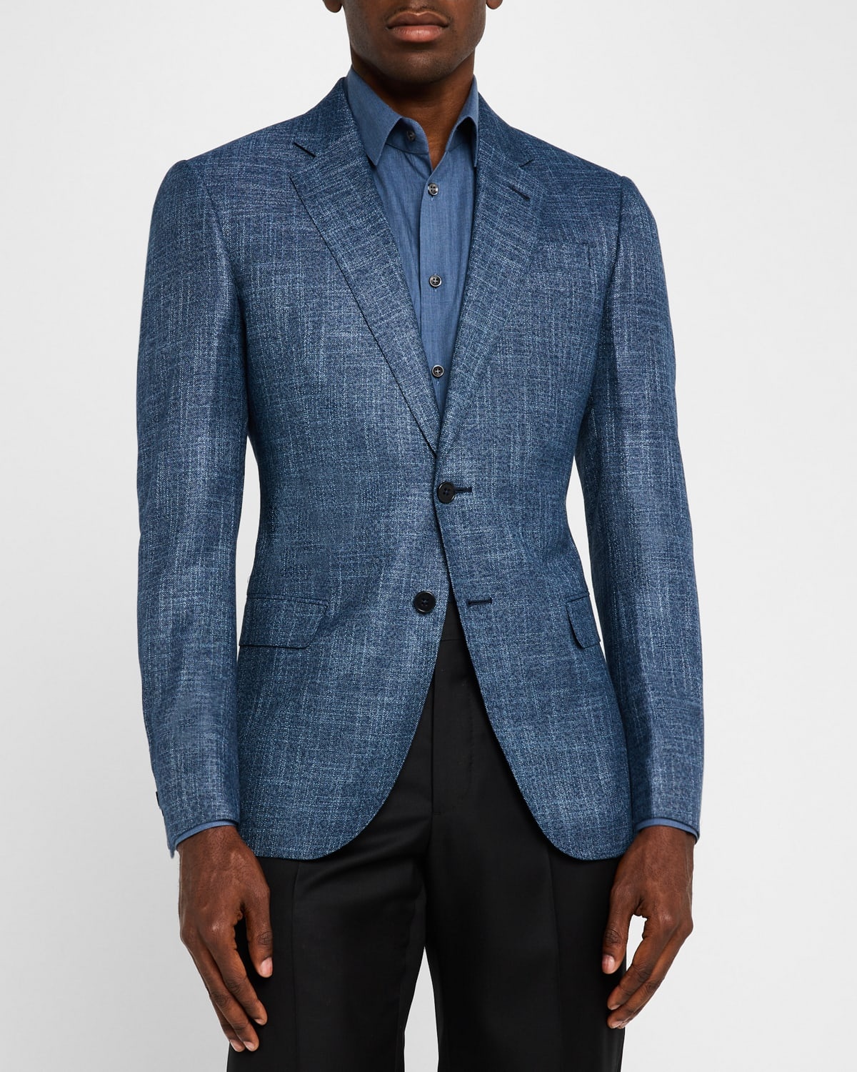 Men's Brushed Hatch Sport Coat - 4