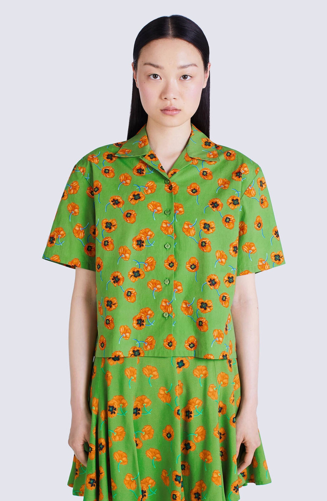 'KENZO Poppy' boxy shirt - 5