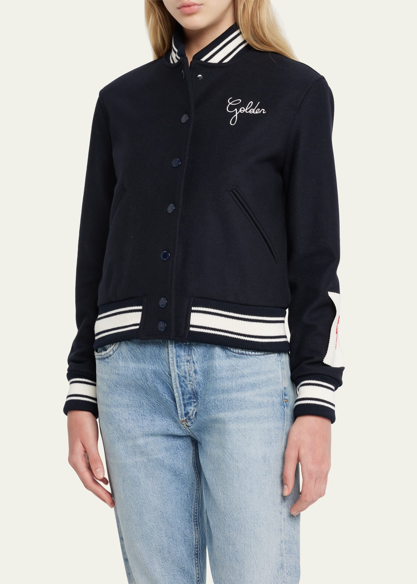 Golden Bomber Jacket - 4