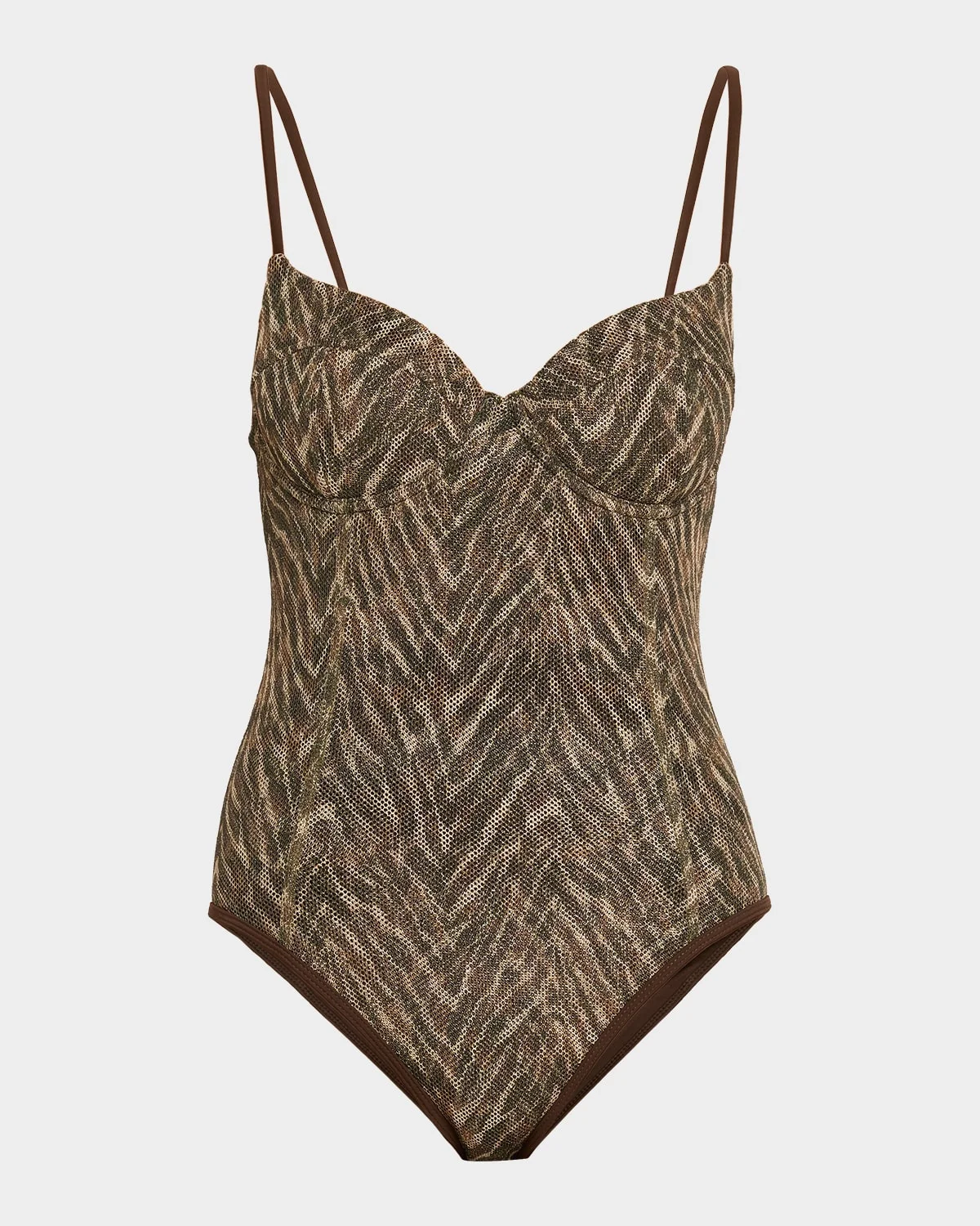 Printed Jayda One-Piece Swimsuit - 1