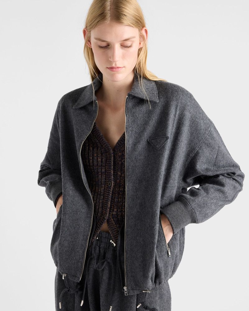 Jersey blouson jacket 6