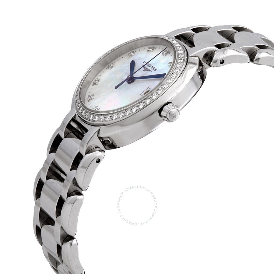 Pre-owned Longines Primaluna White Dial Ladies Watch L8.112.0.87.6 - 2