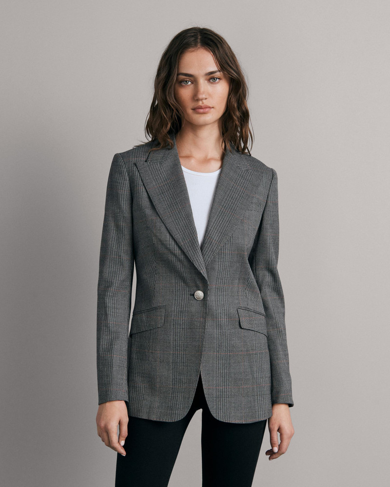 Bianca Check Wool Blazer
Relaxed Fit Blazer 1