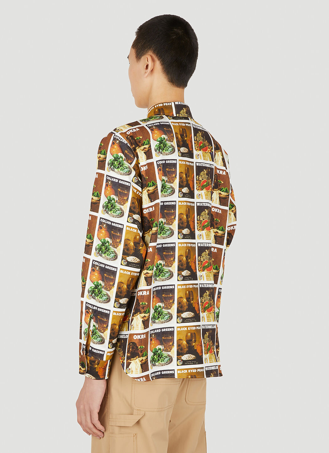 x Denim Tears All Over Print Shirt - 4