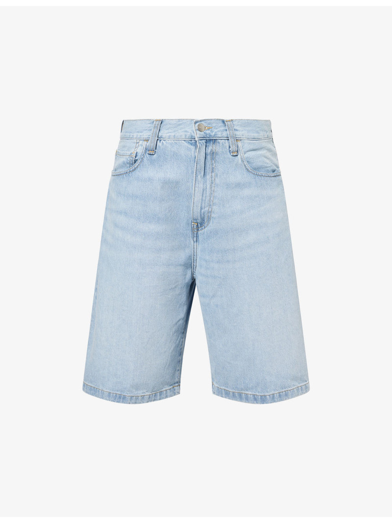 Landon Straight-Leg Denim Shorts 1