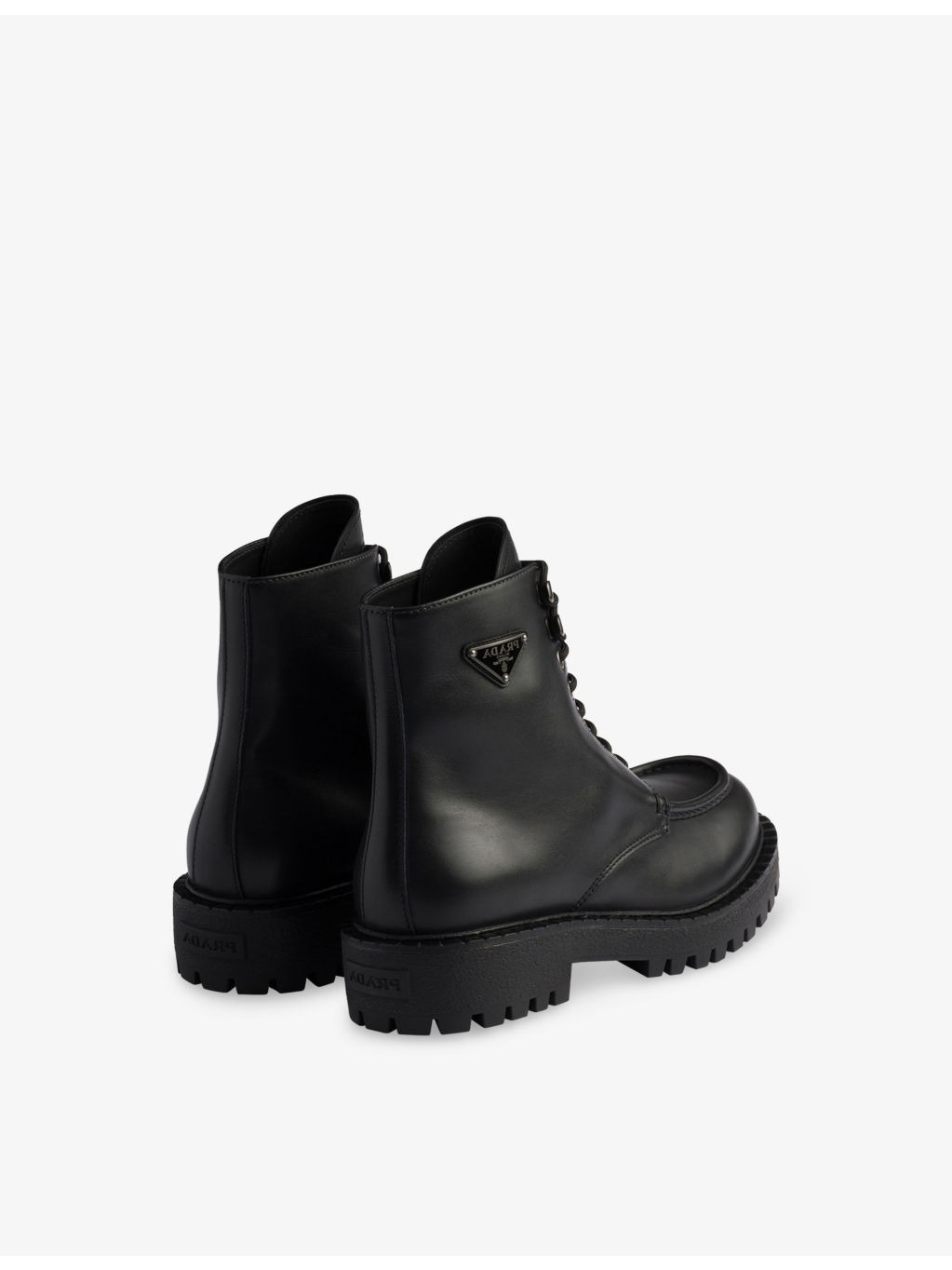 Laced Leather Boots - 5