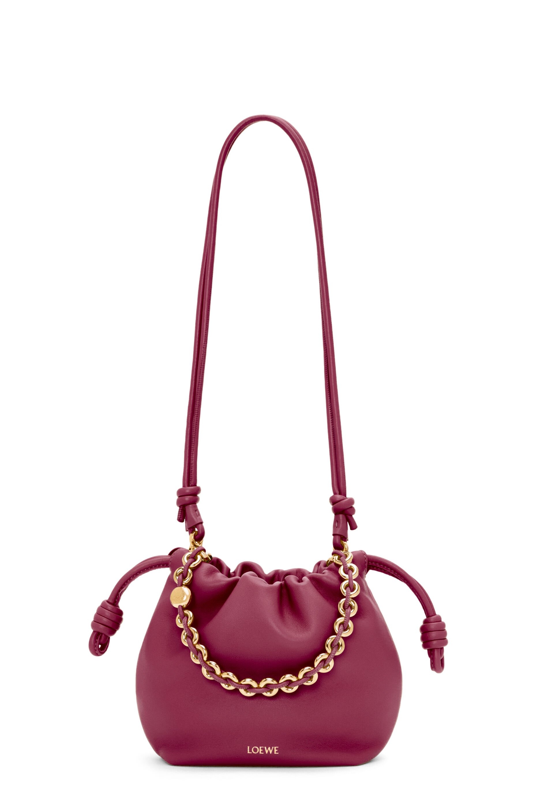 Mini Flamenco Purse bag in mellow nappa lambskin - 8