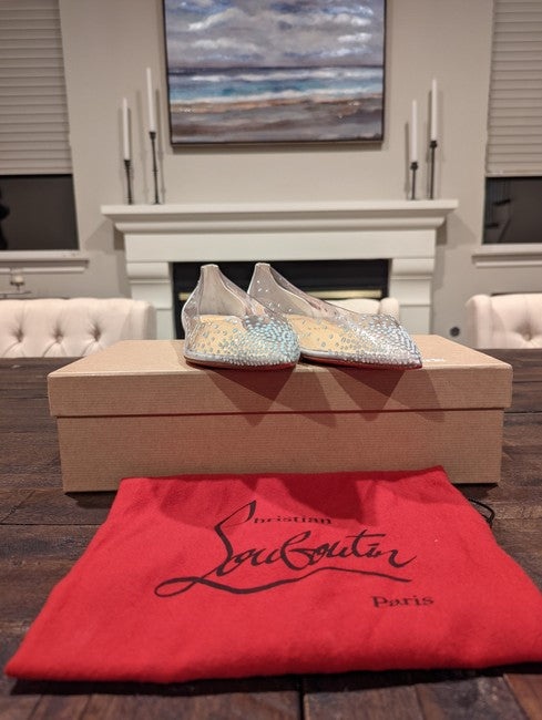 Christian Louboutin CHRISTIAN LOUBOUTIN White Follies Crystal