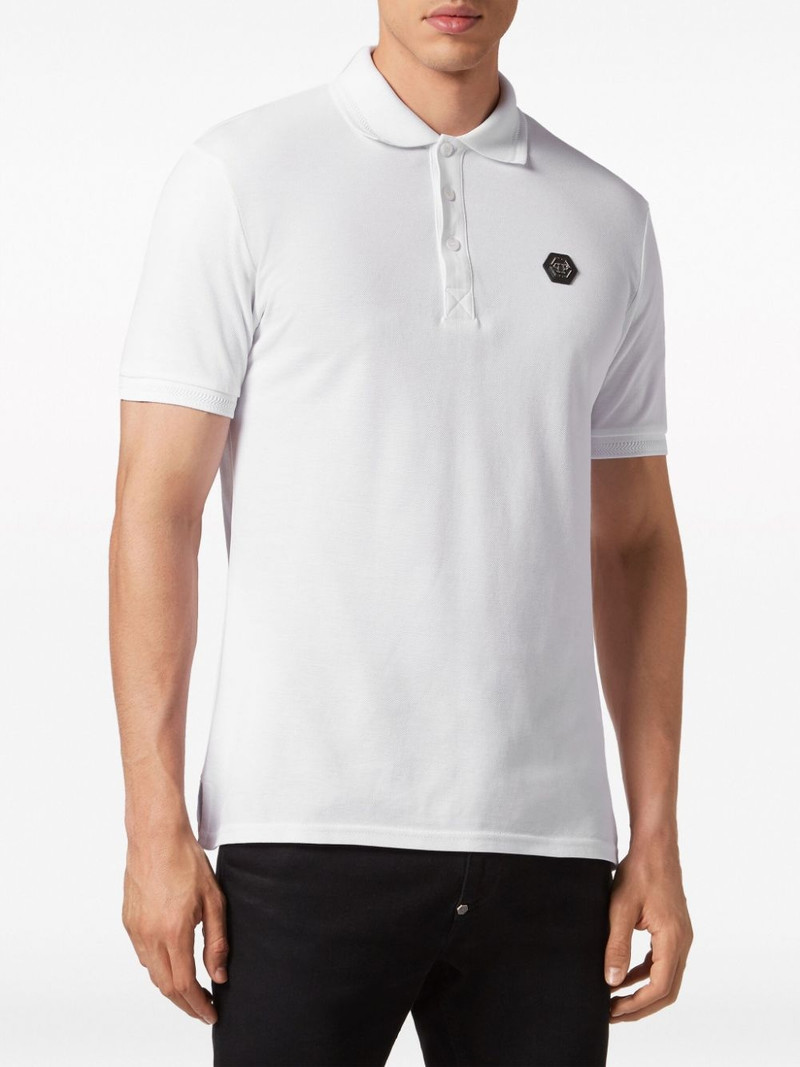 logo-print cotton polo shirt 3