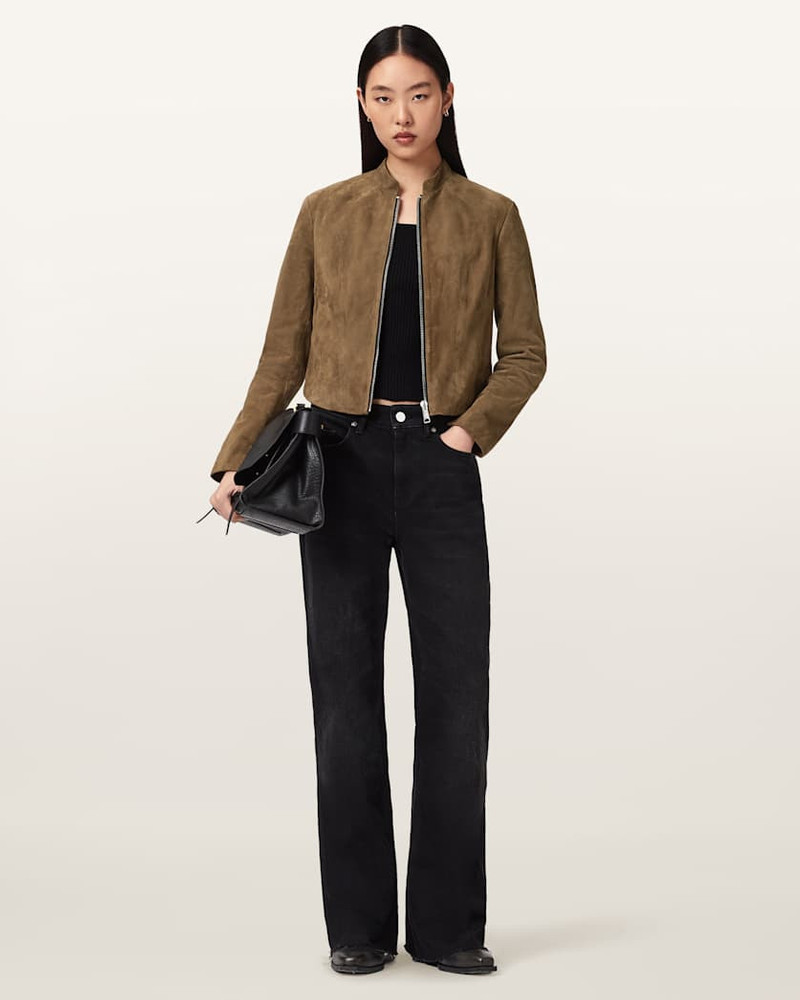 SADLER SLIM FIT SUEDE JACKET 3