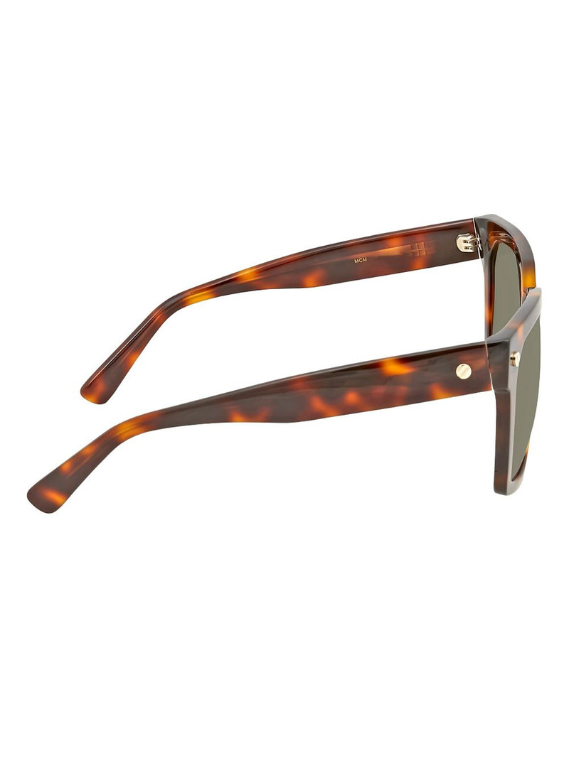 square tortoiseshell sunglasses 3