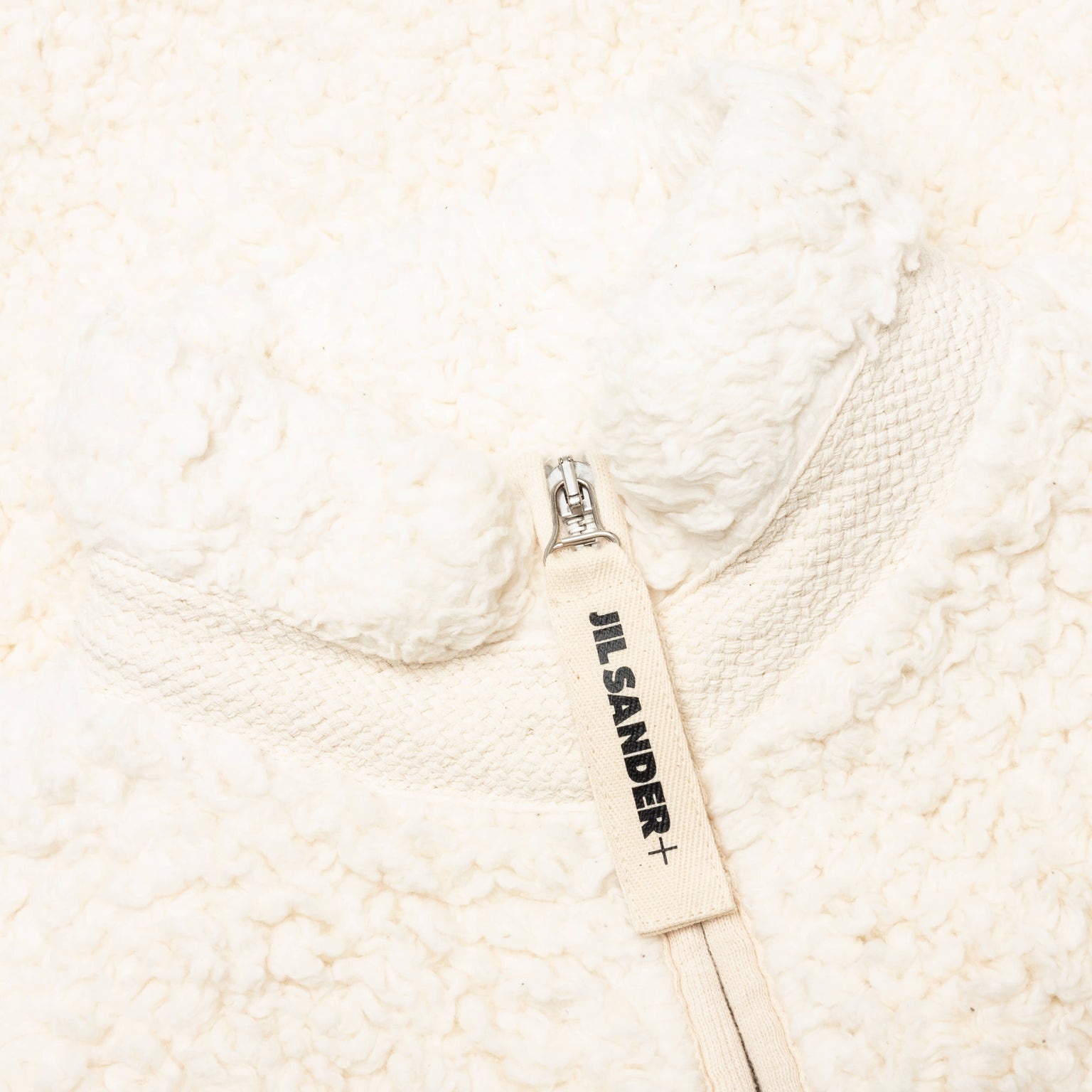 ZIP-UP SWEATSHIRT - EGGSHELL - 3