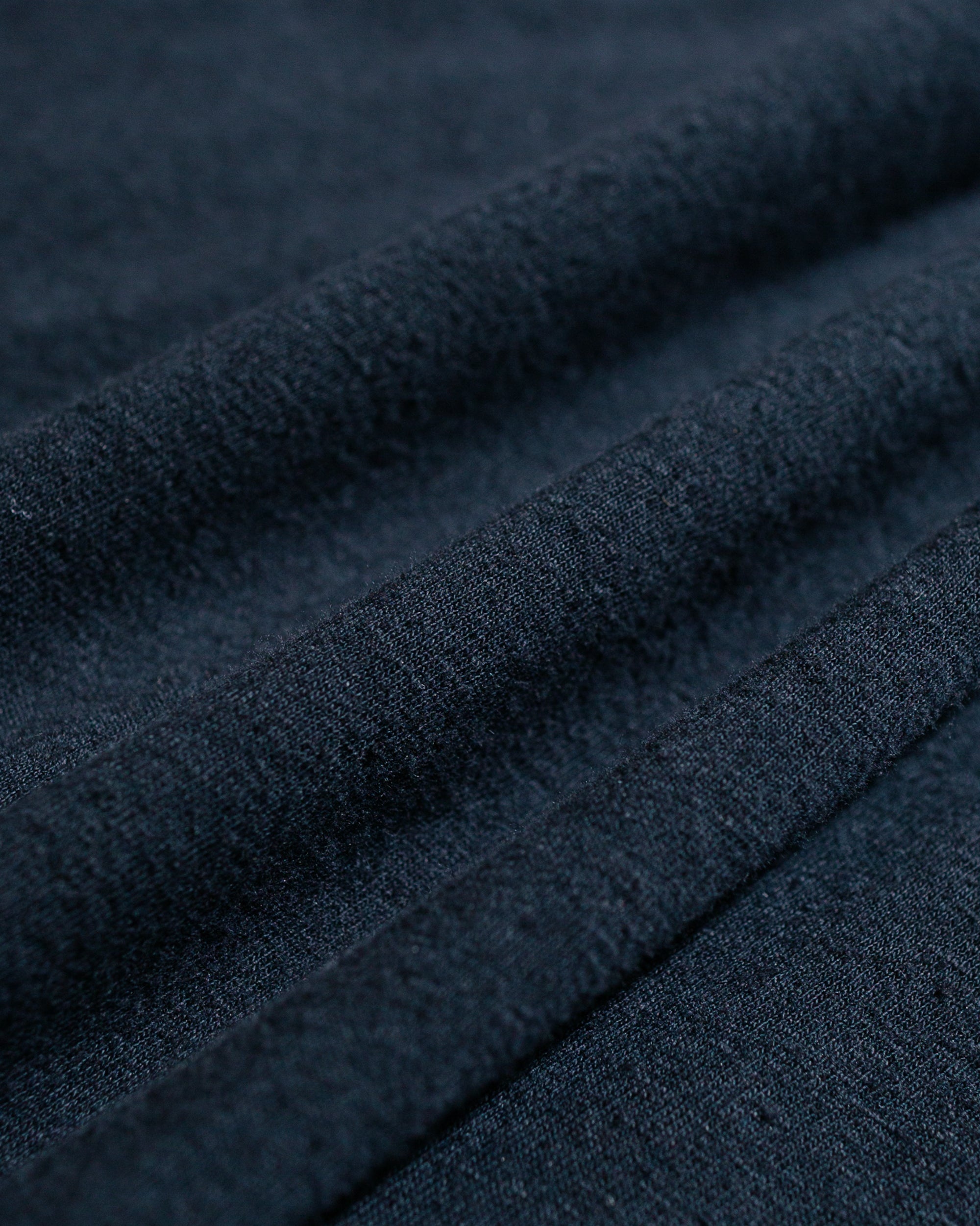 MHL Simple T-Shirt Organic Cotton Linen Jersey Navy - 5