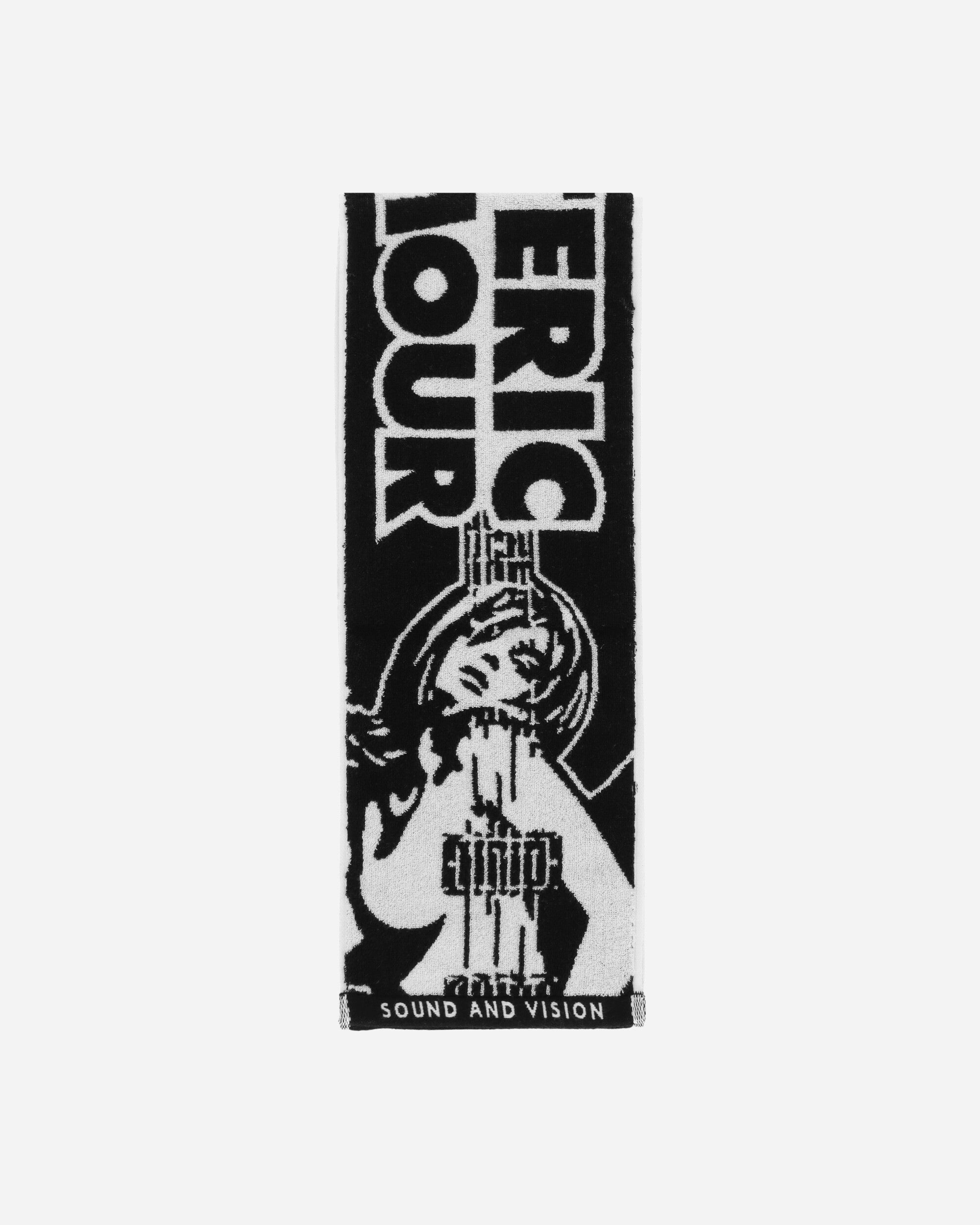 Guitar Girl Sports Towel Black - 1