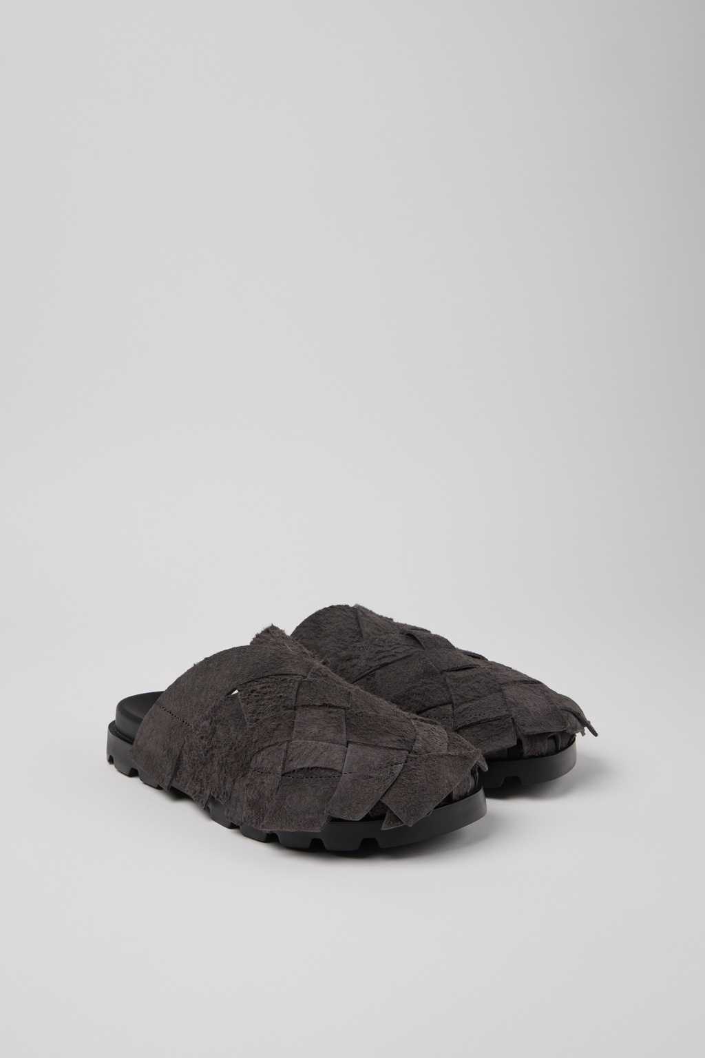 Gray Nubuck Sandal - 2