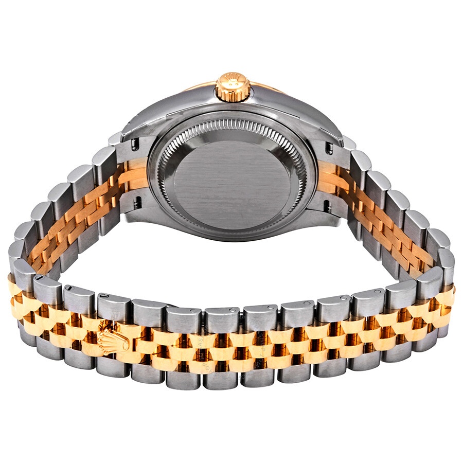 Rolex Datejust White Dial Automatic Ladies Steel and 18K Yellow Gold Jubilee Watch 279173WRJ - 3