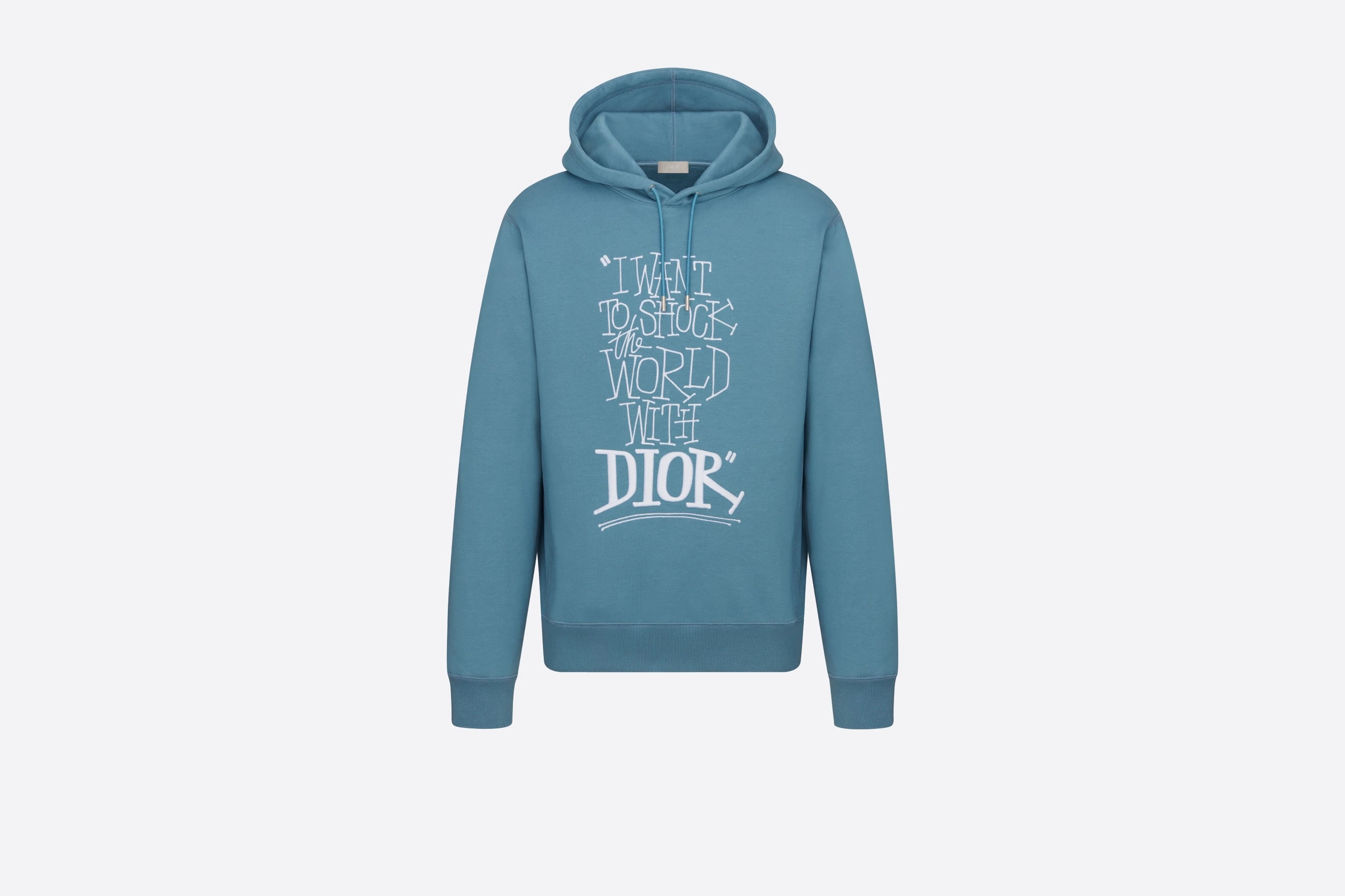 DIOR AND SHAWN Oversized Hooded Sweatshirt - 1