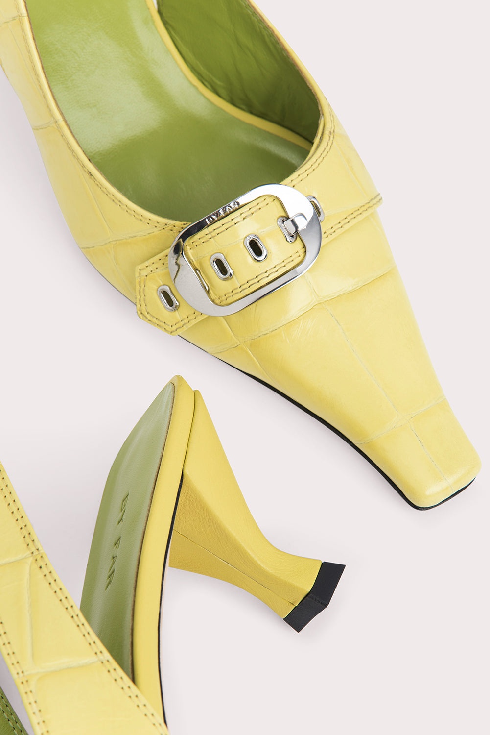Evita Apple Maxi Croco and Nappa Leather - 6