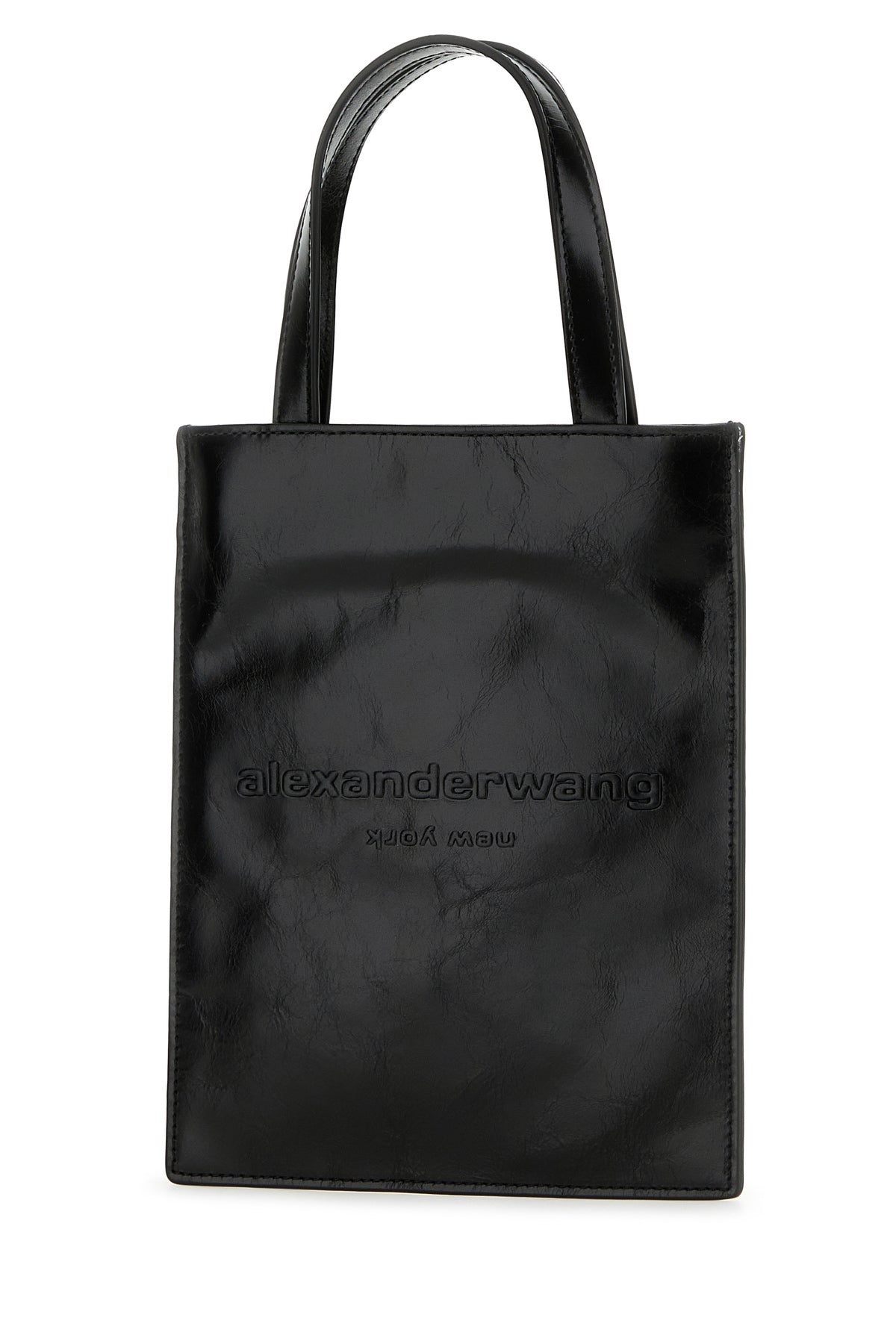 Black leather small Pinch handbag - 2