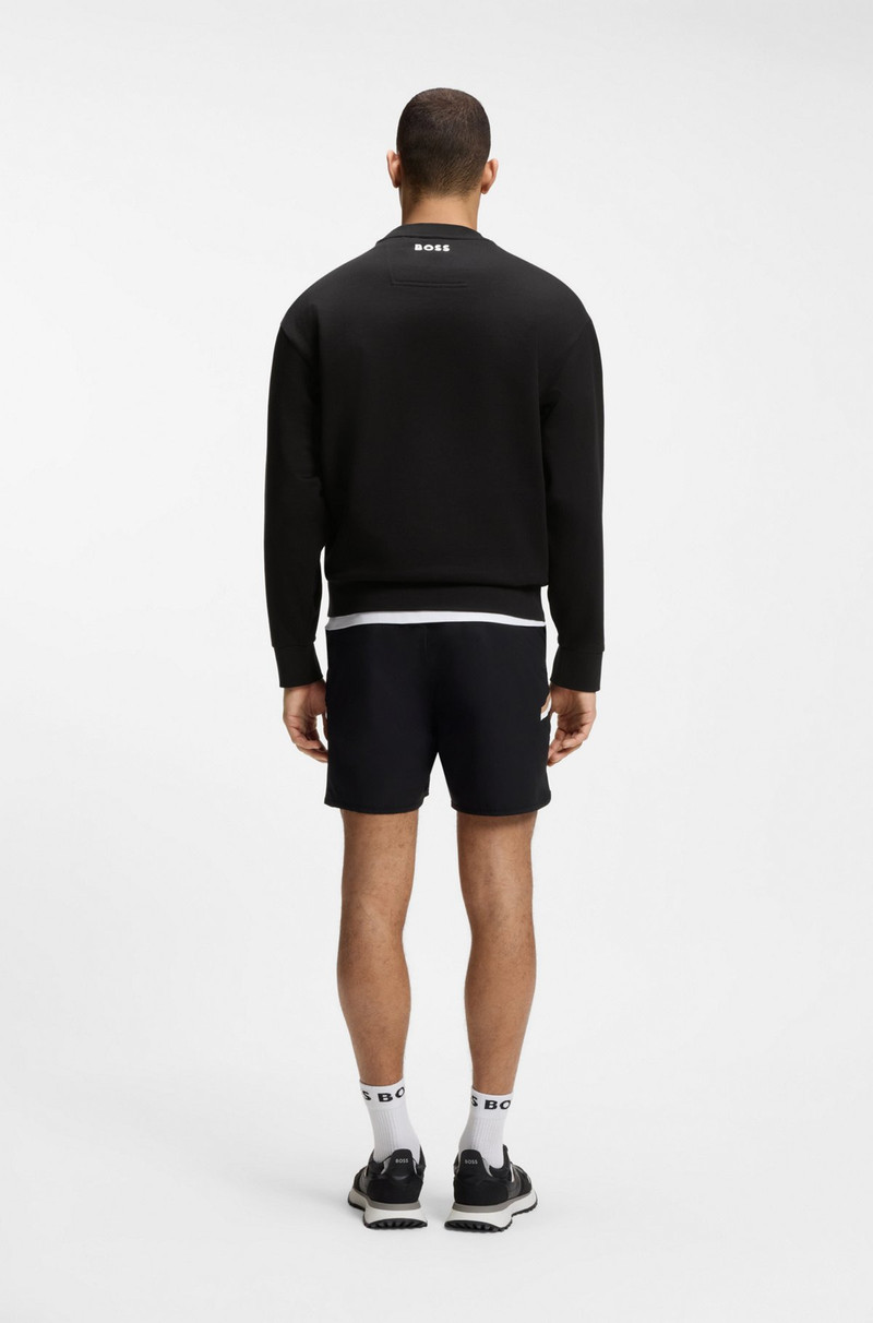COTTON-TERRY SWEATSHIRT WITH TENNIS ARTWORK 5