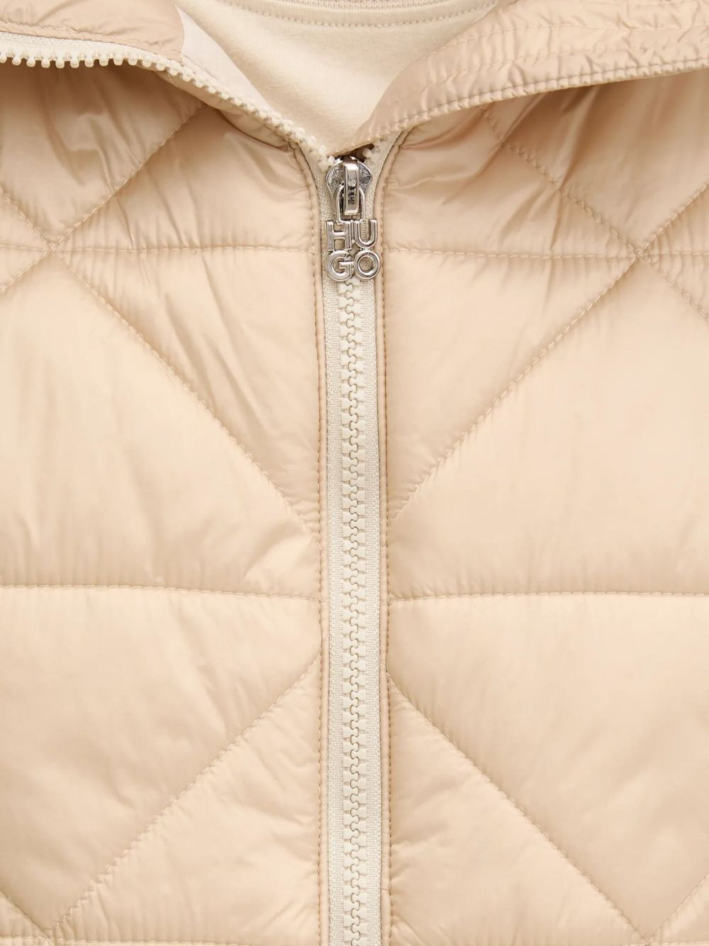 quilted hooded puffer jacket - 4
