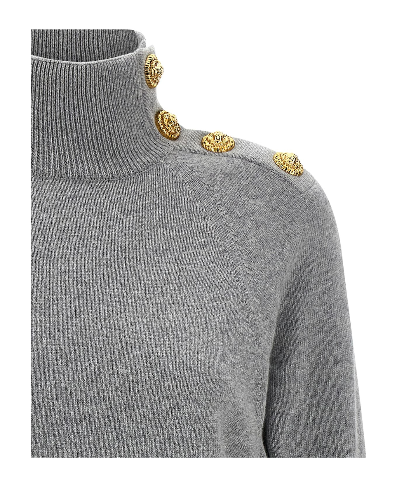 Cashmere Wool Sweater - 3