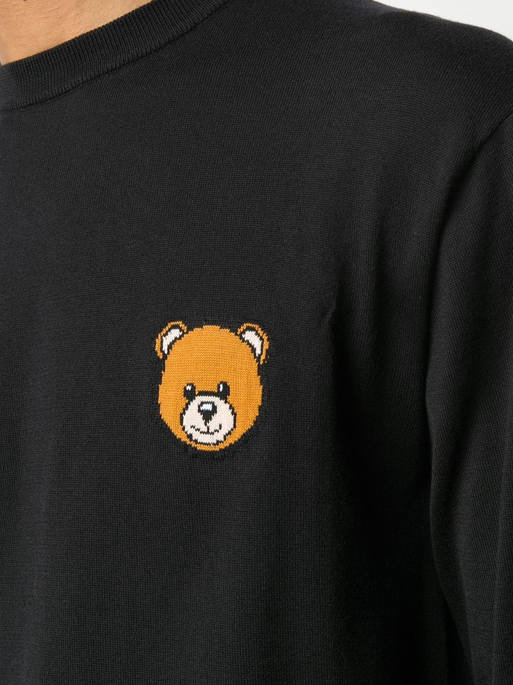 Teddy Bear intarsia crew-neck jumper - 5