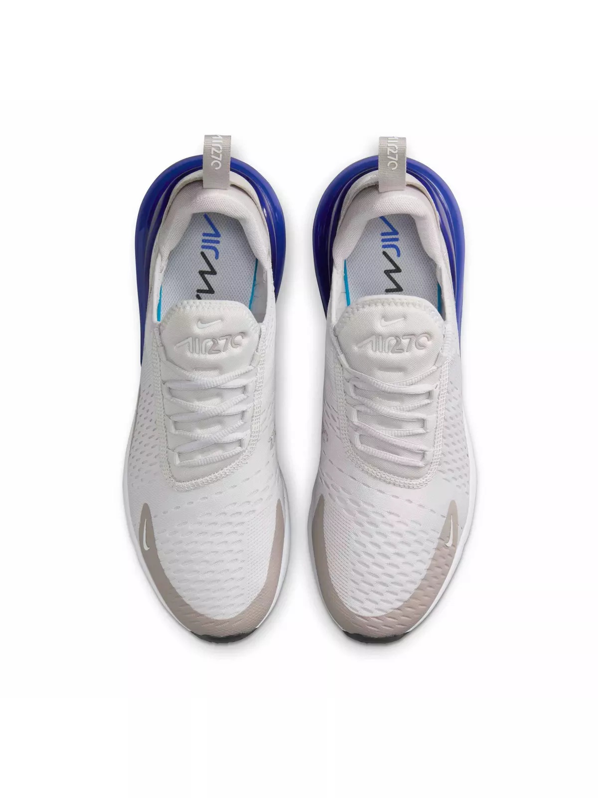 Air Max 270 "Vast Grey/College Grey/Racer Blue/Summit White" Men's Shoe - 4