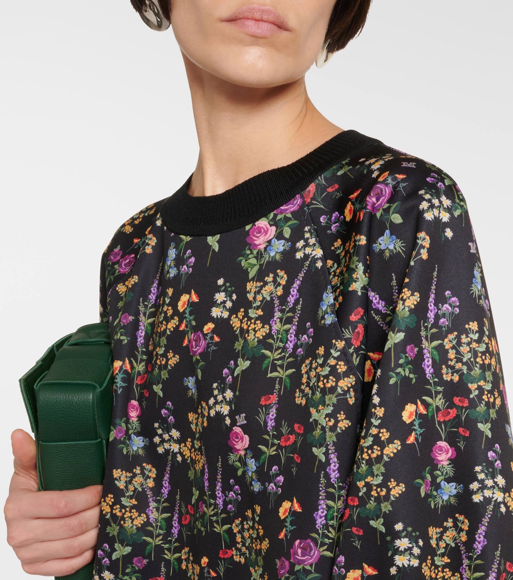 Billy floral jersey minidress - 4