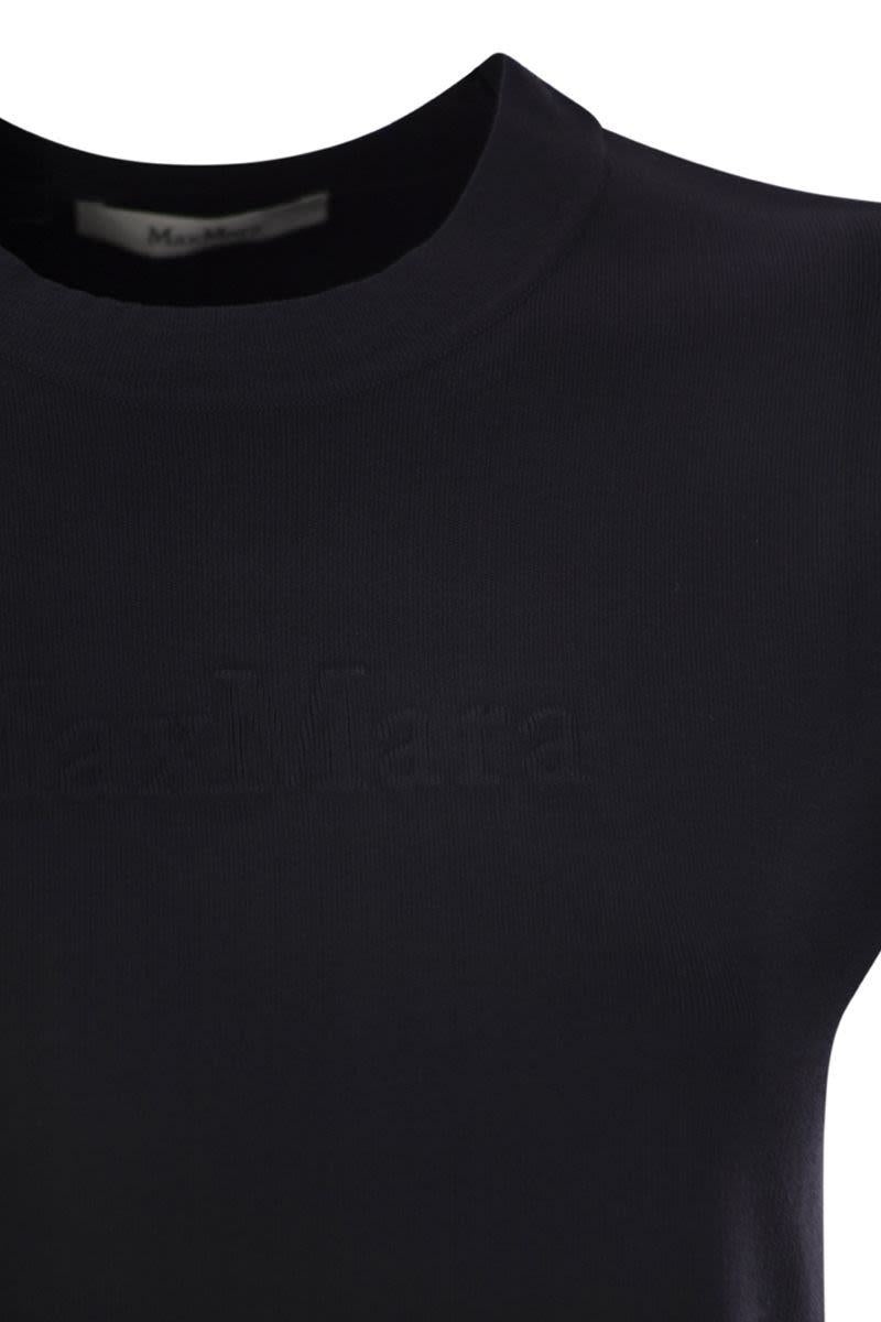 Tシャツ・カットソー Max Mara SEGALE - Viscose blend sweater with logo Max Mara Max Mara Segale - Viscose Blend Sweater With Logo