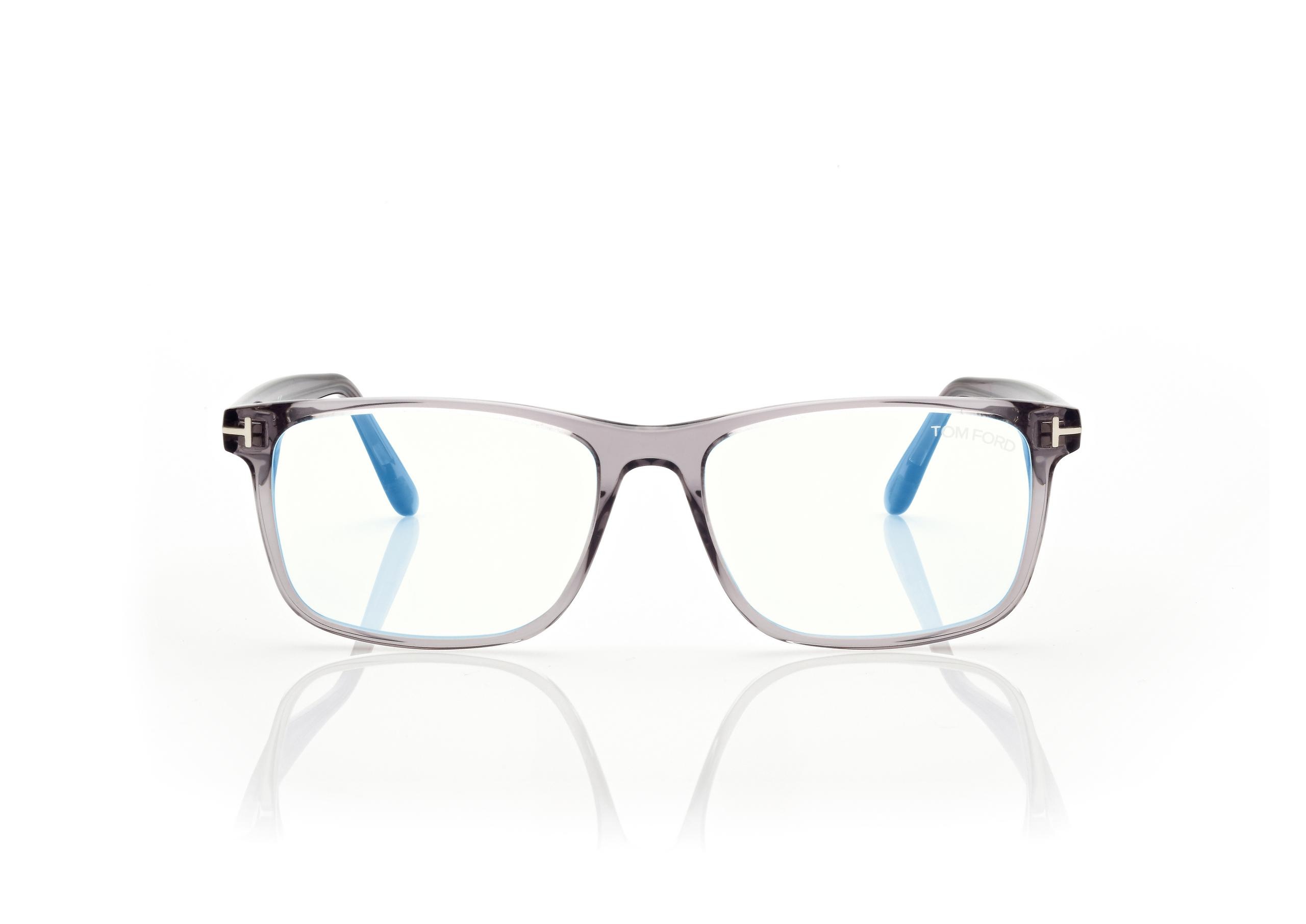 BLUE BLOCK SQUARE OPTICALS - 1