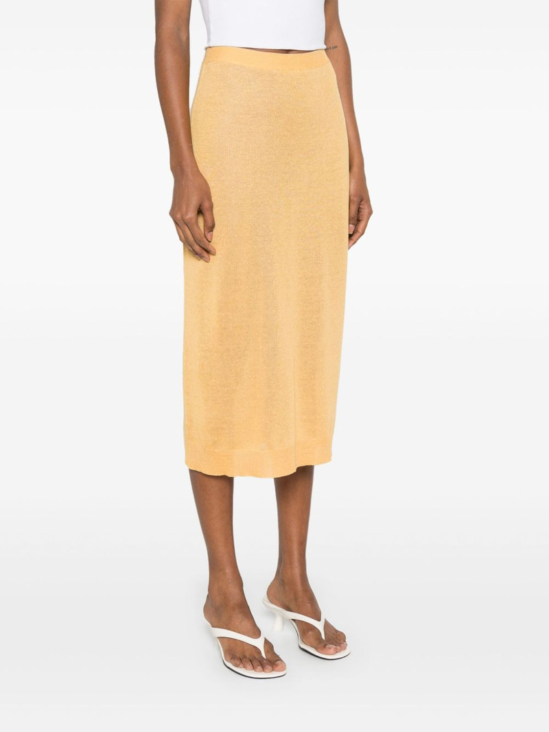 fine-knit midi skirt 3