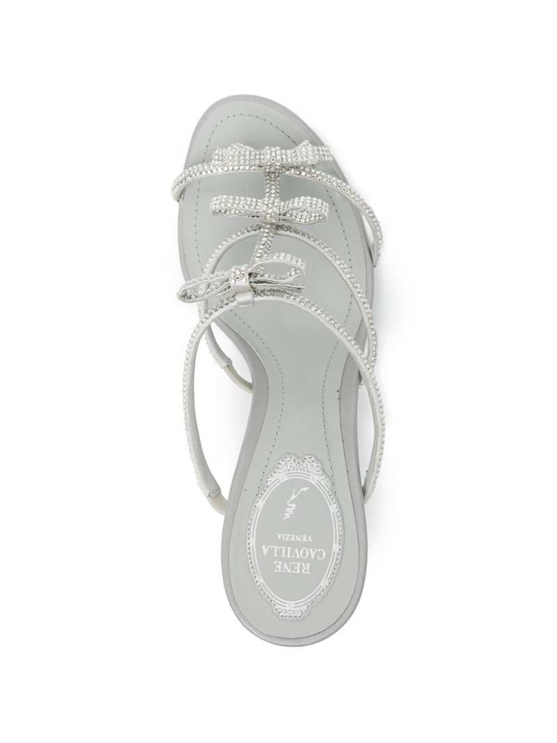 bow-embellished sandals 4