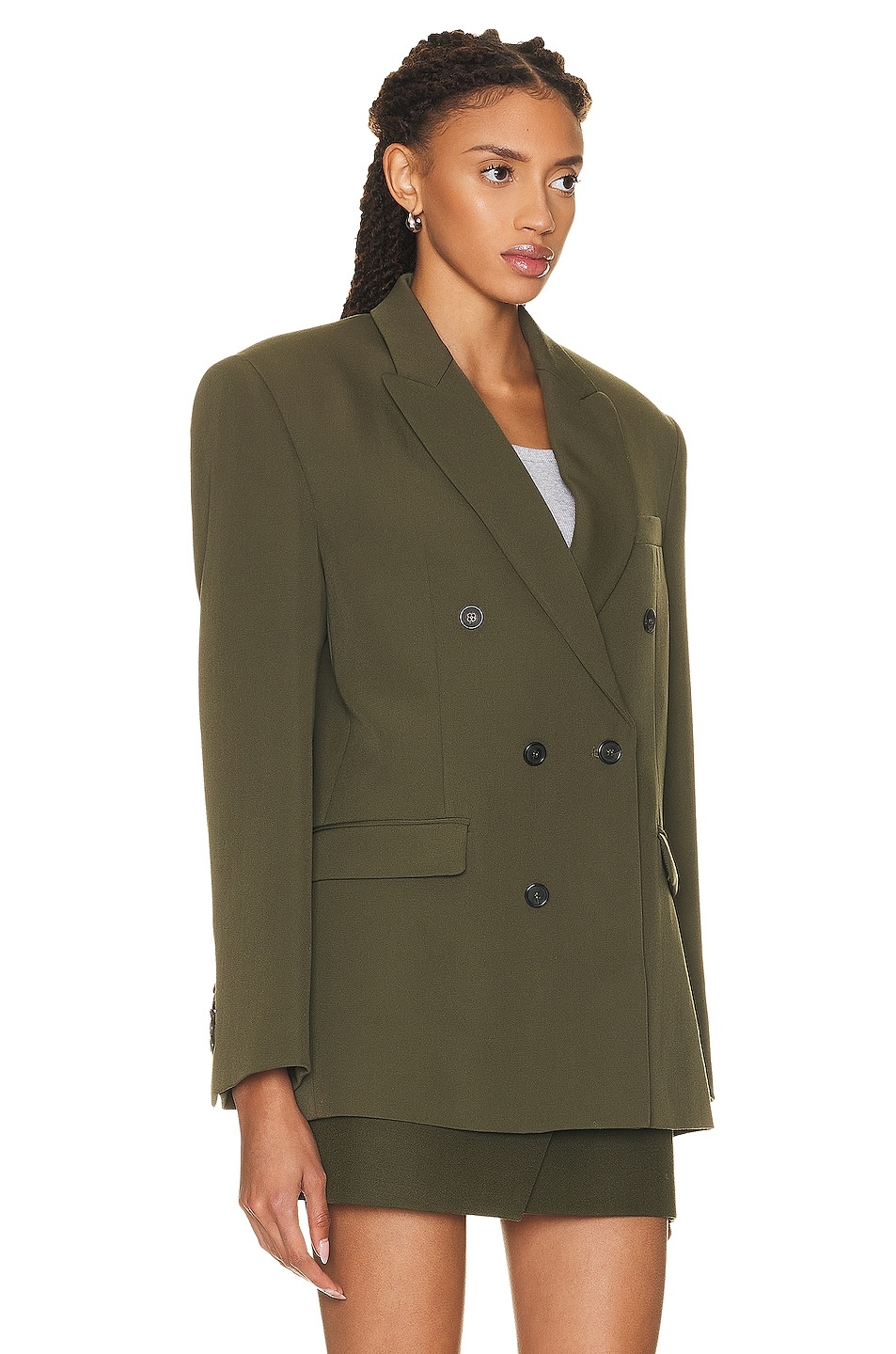 Double Breasted Blazer - 3