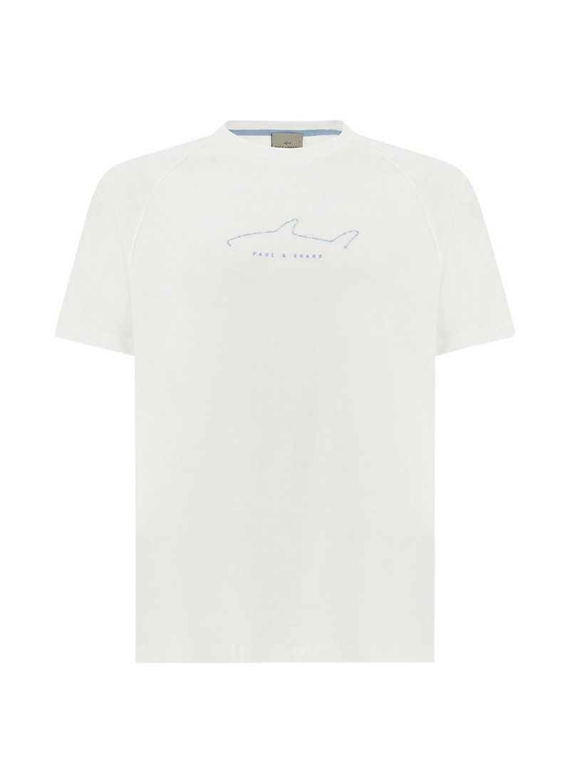 embroideries jersey T-shirt 1