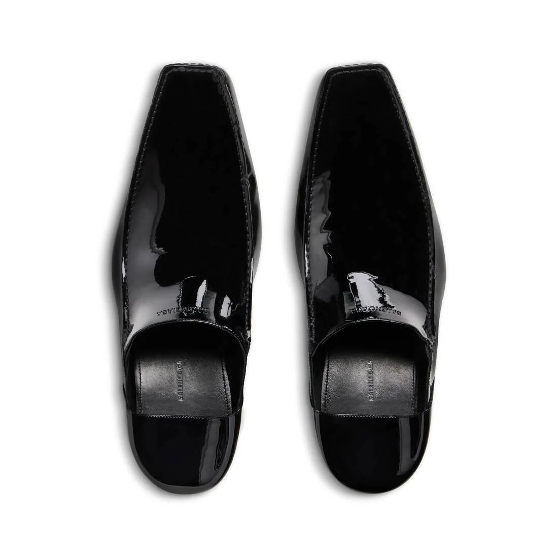 BALENCIAGA Men's Romeo Mule in Black | REVERSIBLE