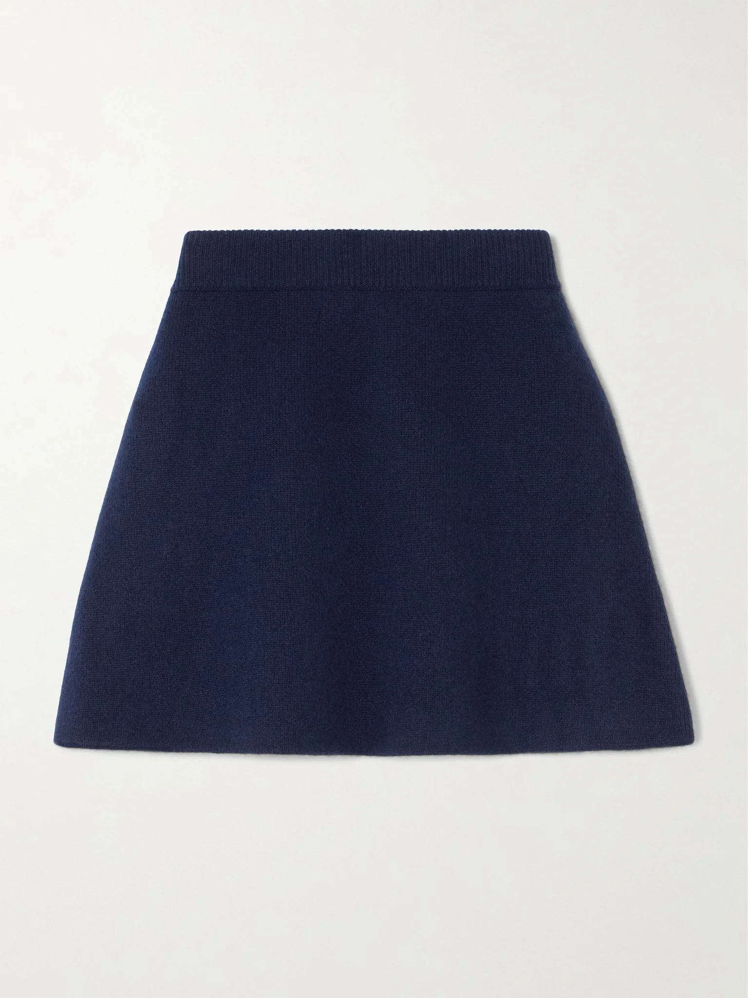 Clare cashmere mini skirt Navy - 1