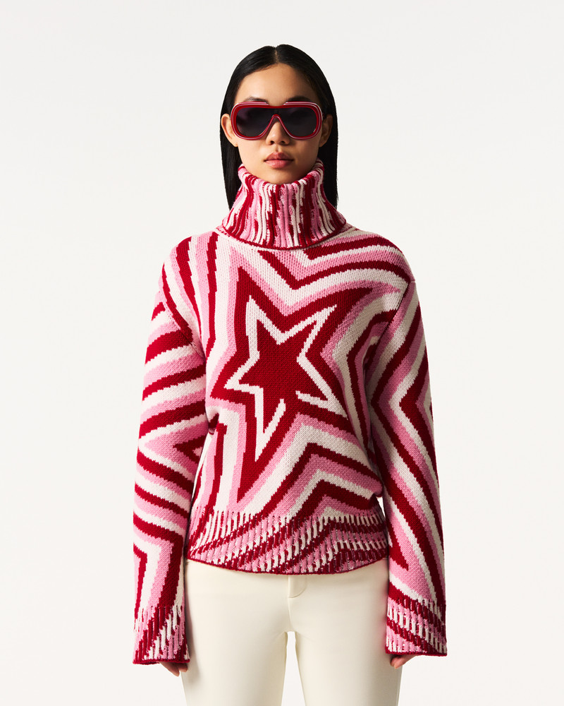Mia Merino Wool Turtleneck Sweater 4