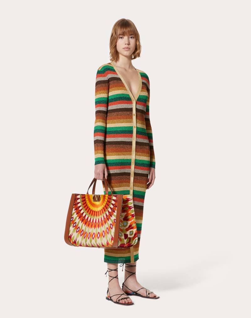 Valentino JACQUARD LUREX CARDIGAN outlook