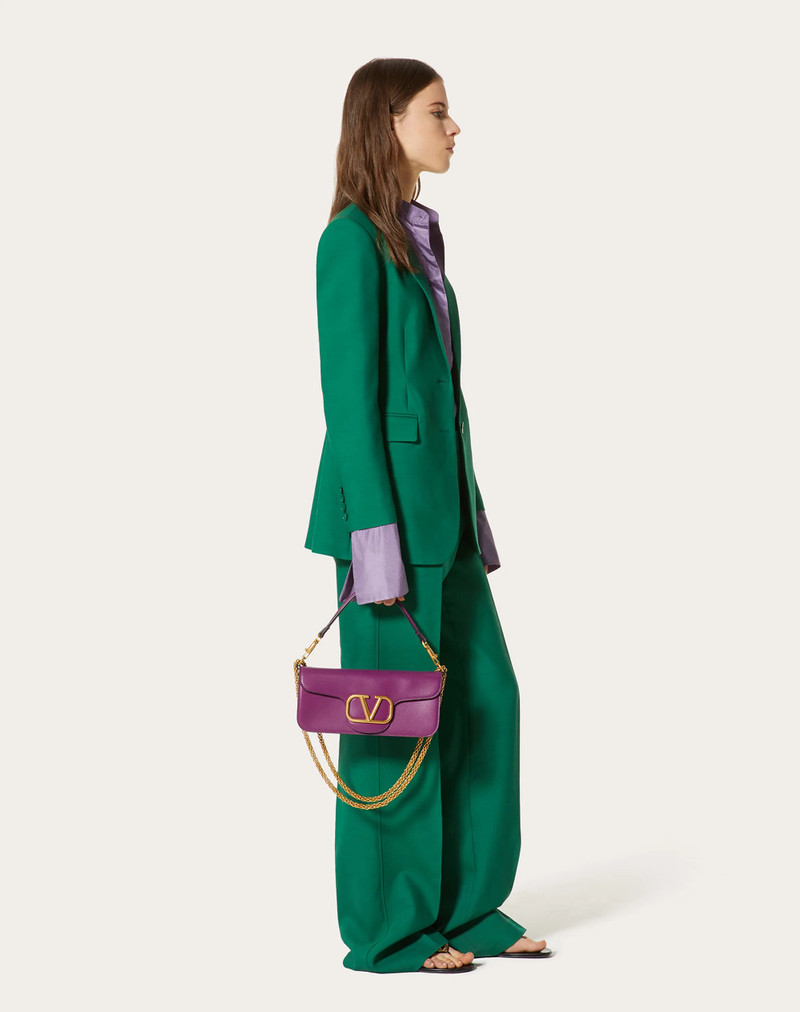 Valentino DIAGONAL STRETCH CREPE PANTS outlook