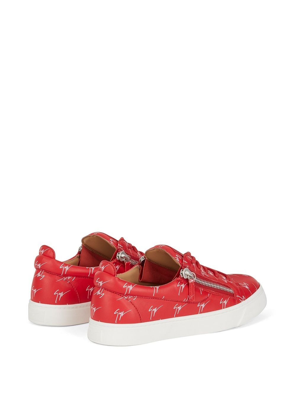 Kriss logo low-top sneakers - 3