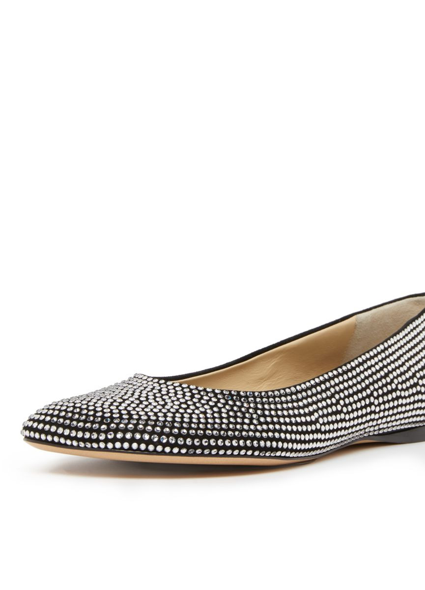 Toy ballet flats with diamanté - 6