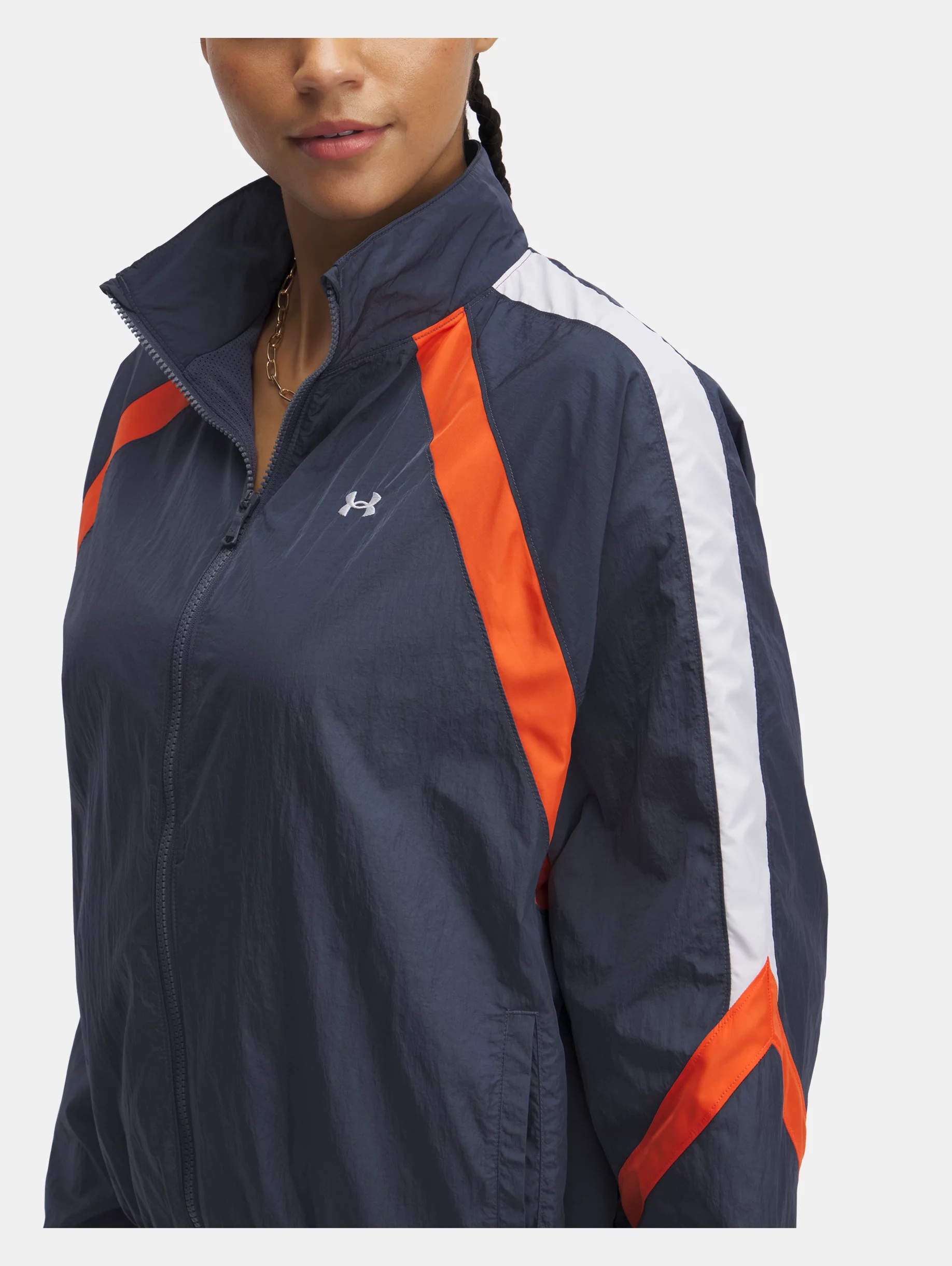 Women's UA Icon Crinkle Track Jacket - 3
